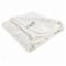 Lodger Nomad Rib vauvan huopa 100x100, Cloud Dancer -vaalea