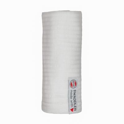 Lodger Swaddle Harso Seersucker 70x70cm - Cloud Dancer luonnonvalkoinen