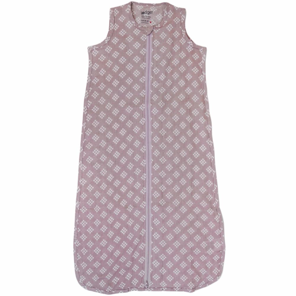Lodger Unipussi Tribe Muslin TOG 0.5, Rose 50/62
