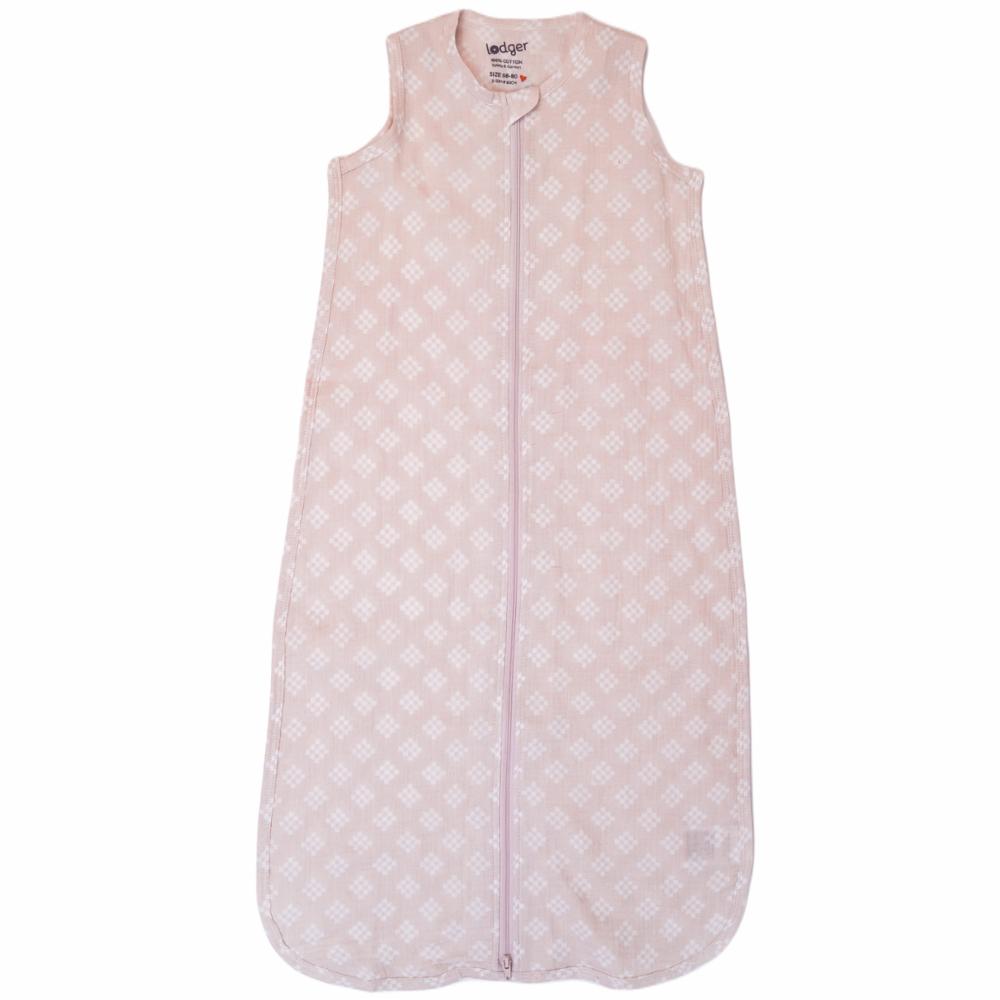 Lodger Unipussi Tribe Muslin TOG 0.5, Tan rosa, 50/62