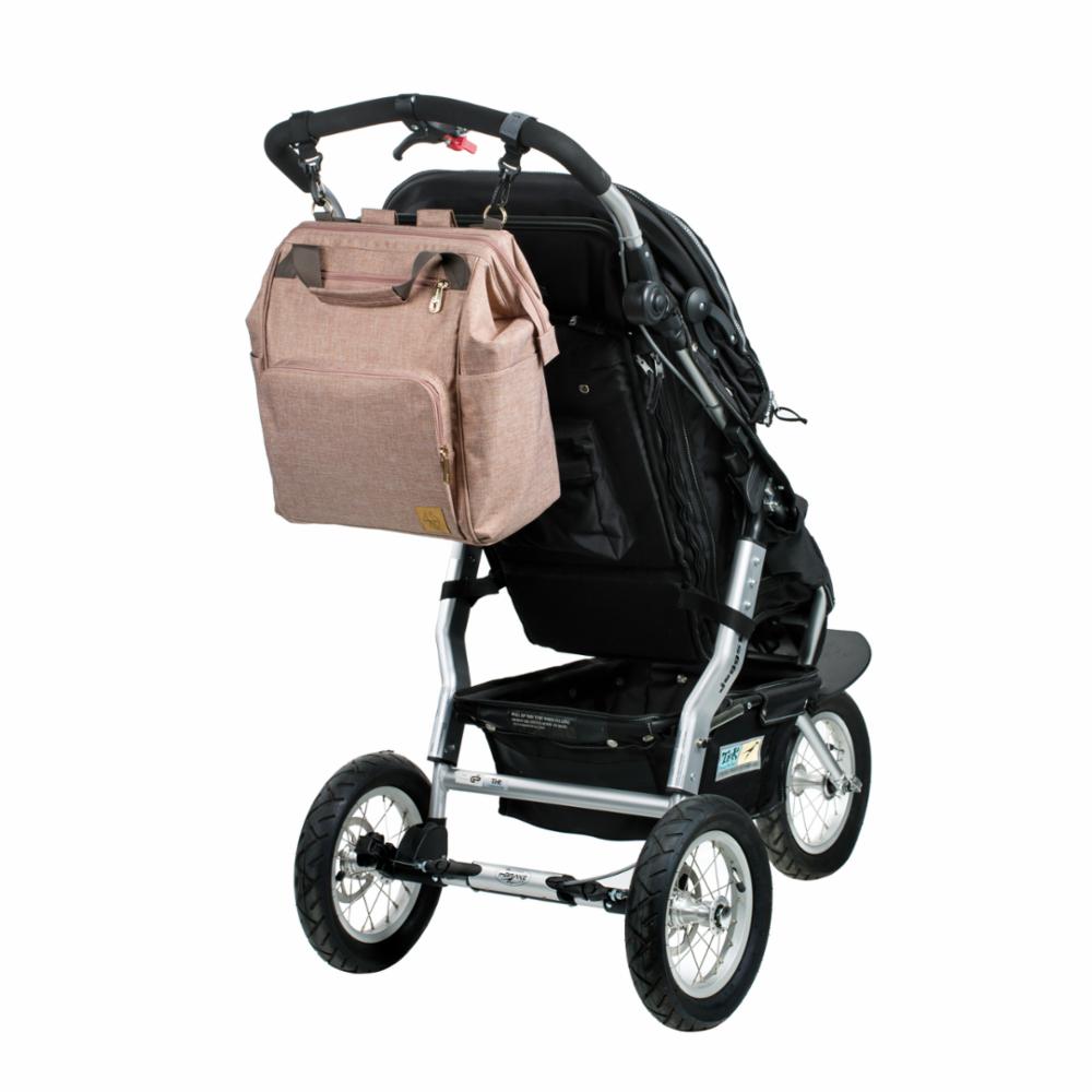 Hoitolaukku Lässig Glam Goldie Backpack, Rose