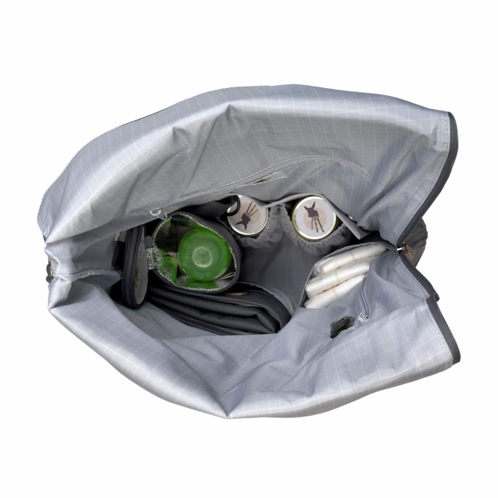 Hoitolaukku Lässig Rolltop Backpack, Anthracite