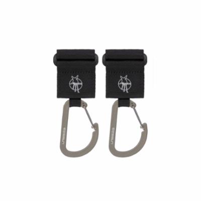 Lässig Kassikoukut Hooks 2kpl, Black