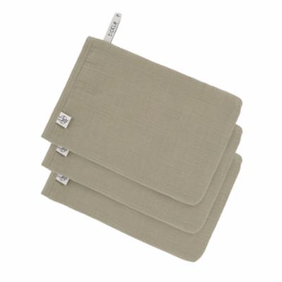 Lässig Pesukinnas 3kpl Muslin, Olive