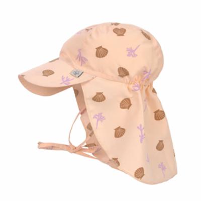 Lässig UV-hattu lipalla - Corals peach, 7-18 kk, koko 46/49