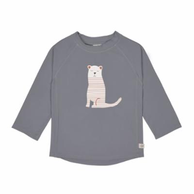 Lässig Pitkähihainen UV-paita - Tiger grey, 3-6 kk, koko 62/68