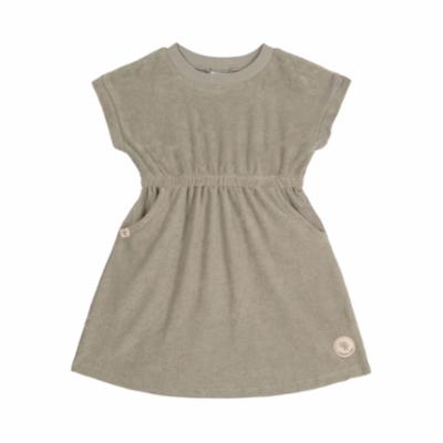 Lässig Mekko frotee, Olive, 12 kk