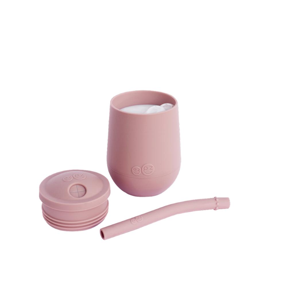 ezpz Mini Cup & Straw training Pillimuki, Blush