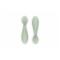 ezpz Tiny Spoons Ensilusikka 2kpl, Sage