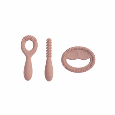 ezpz Kehittävät Purulelut 3kpl - Blush