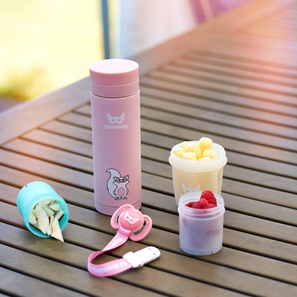 Herobility Termos 300ml, Pinkki