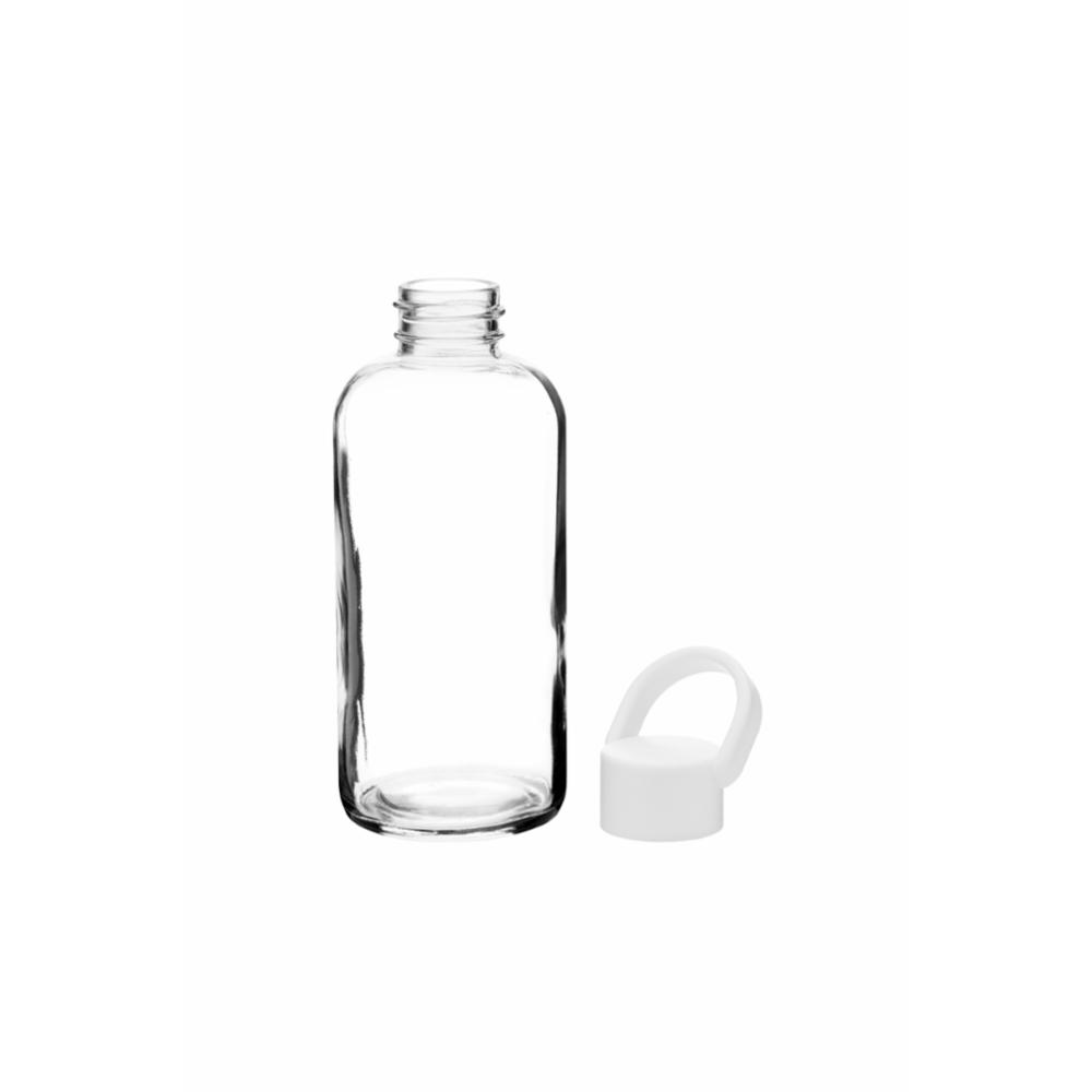 EcoViking Juomapullo Lasi 420ml, Valkoinen