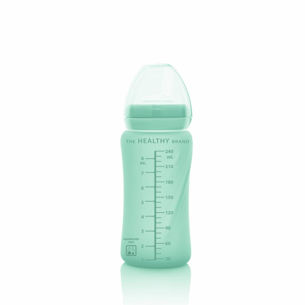 Everyday Baby Lasinen Pillipullo 240ml - Mint Green