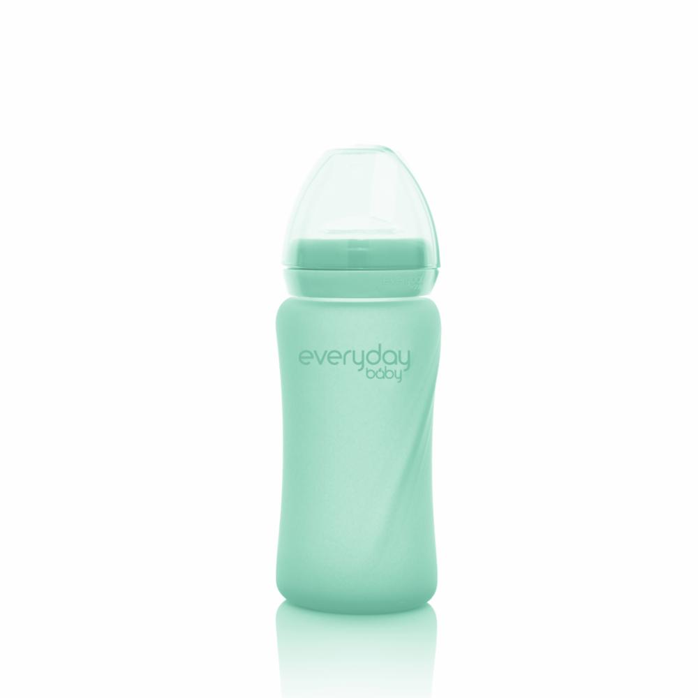 Everyday Baby Lasinen Pillipullo 240ml - Mint Green