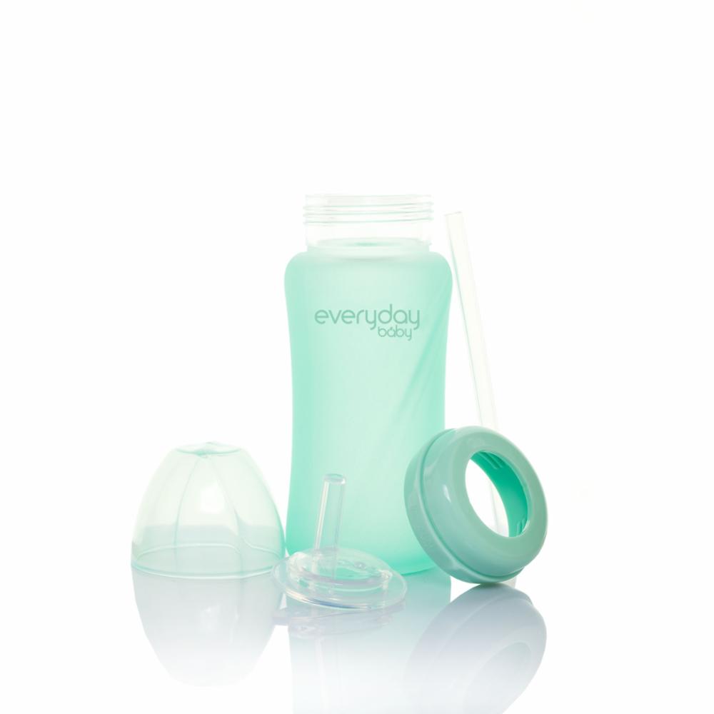 Everyday Baby Lasinen Pillipullo 240ml - Mint Green