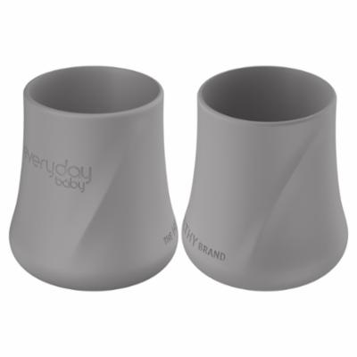Everyday Baby Silikonimuki 2kpl - Quiet Gray