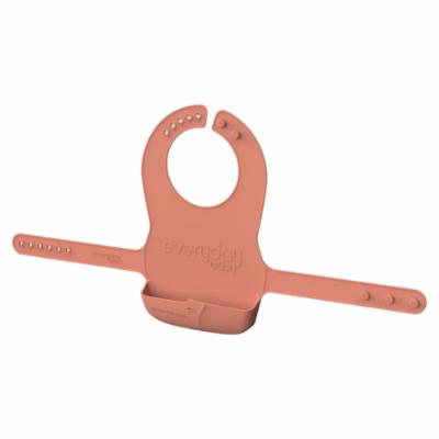 Everyday Baby Silikoninen Ruokalappu - Nature Red