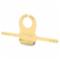 Everyday Baby Silikoninen Ruokalappu - Soft Yellow