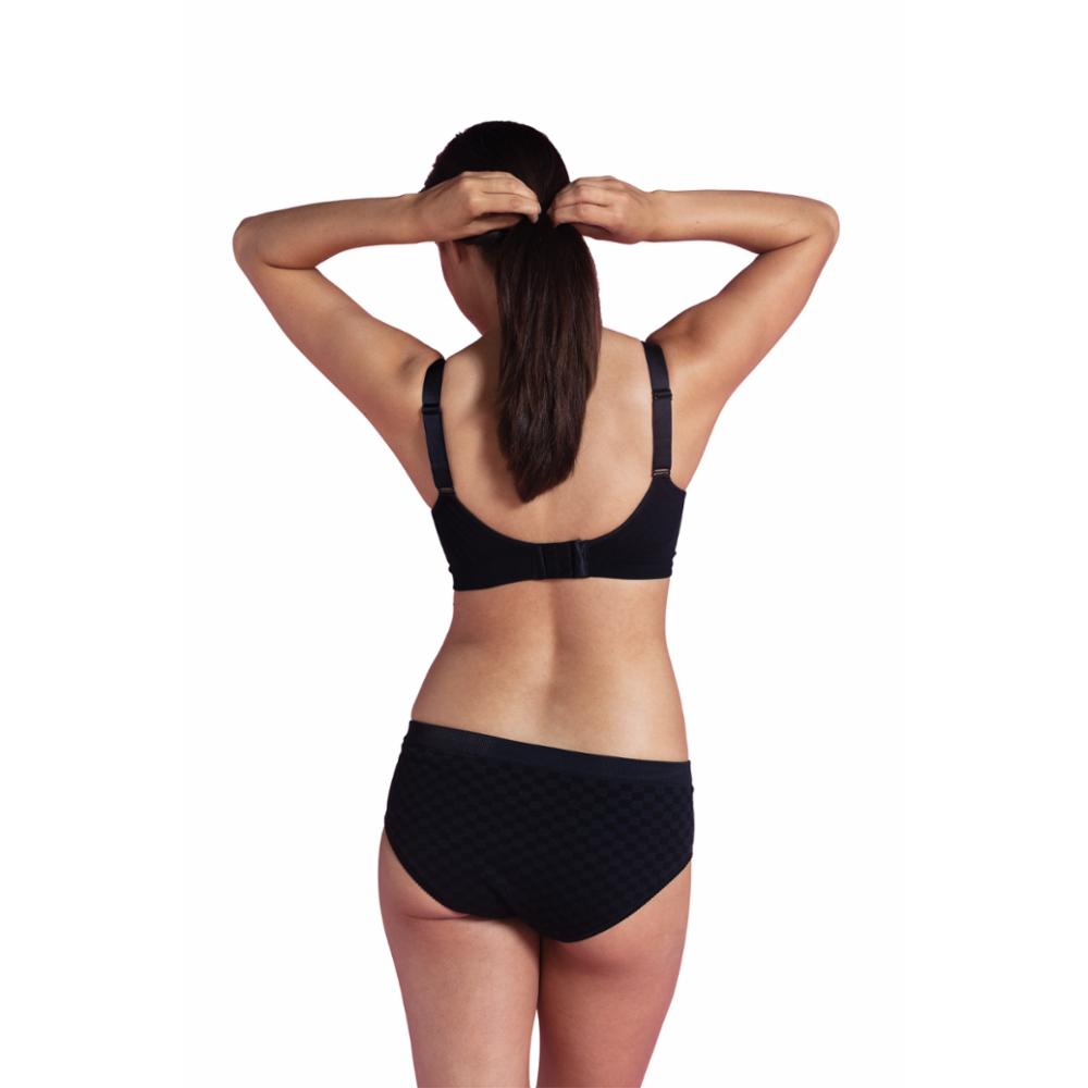 Carriwell Imetysliivit GelWire - Musta - XL