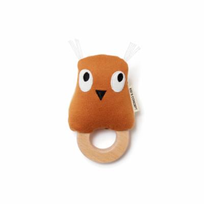 Kids Concept Helistin Pöllö EDVIN, Ruskea