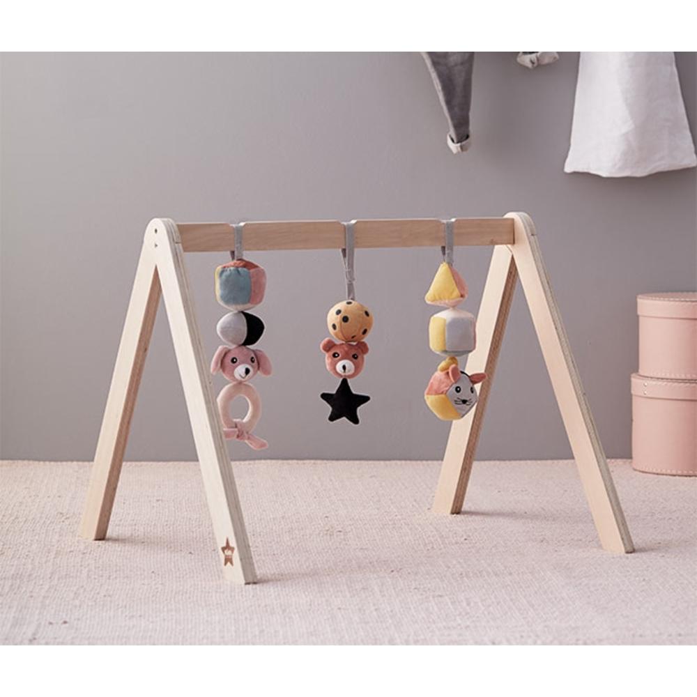 Kids Concept Leikkikaaren Lelut, Vaaleanpunainen Edvin