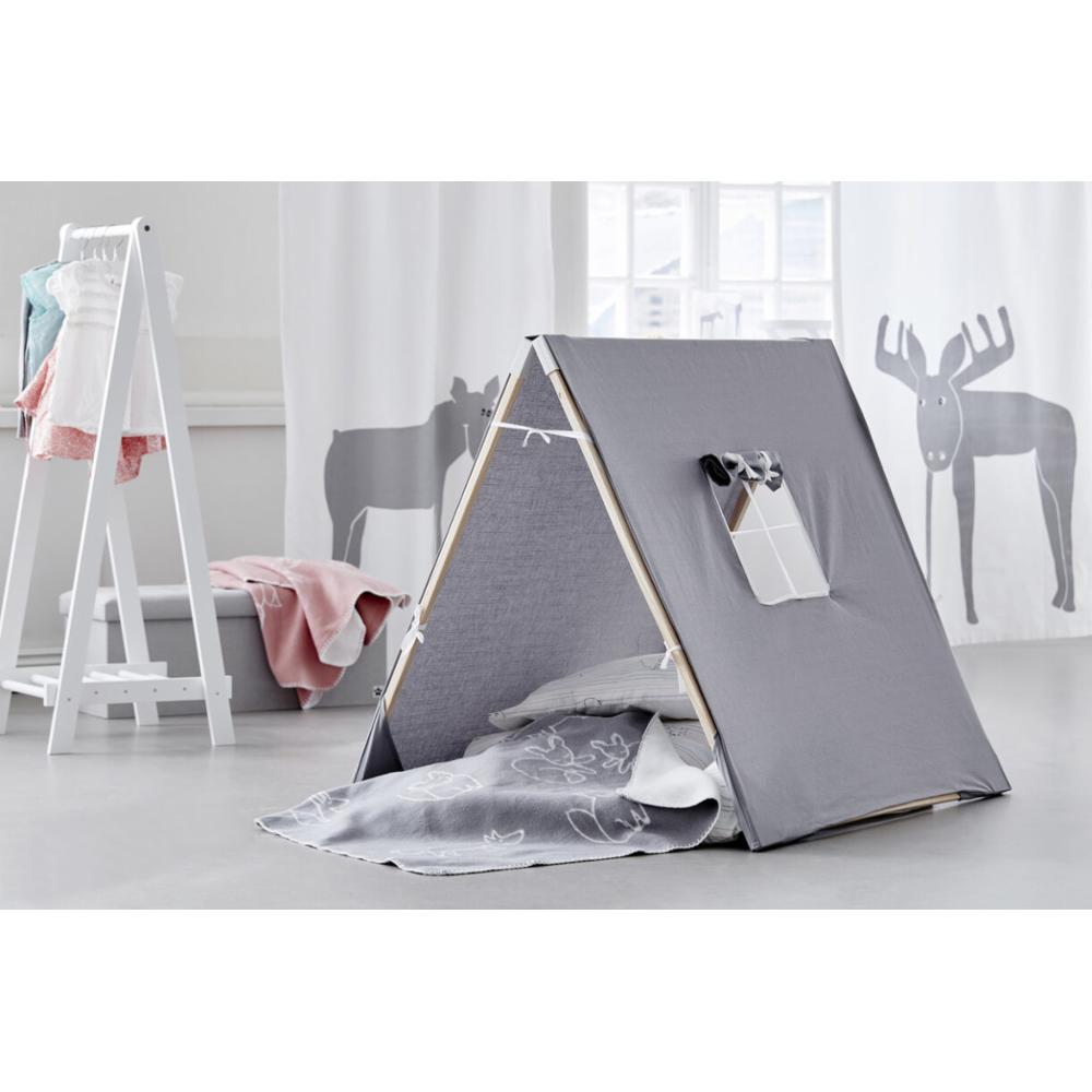 Kids Concept Leikkiteltta X harmaa