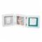Baby Art Tupla Print Kehys - Valk&harmaa
