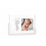 Baby Art Transparent Frame Vauvan jalanjälki & valokuvakehys