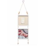 Baby Art Hanging Frame Vauvan jalanjälki & valokuvakehys