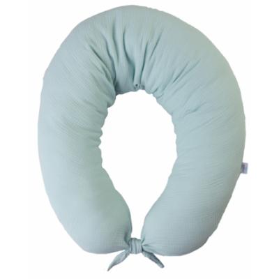 BabyMatex Raskaus- ja Imetystyyny Moon Muslin - Vaaleansininen