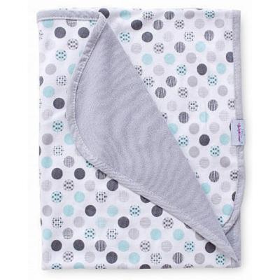 BabyMatex Vauvahuopa Bamboo 75*100 - Valk&harmaa