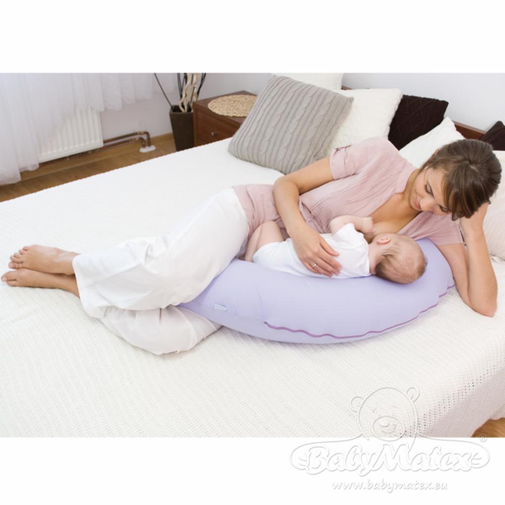 BabyMatex Relax Tuki/Imetystyyny 190cm - Vaaleanharmaa