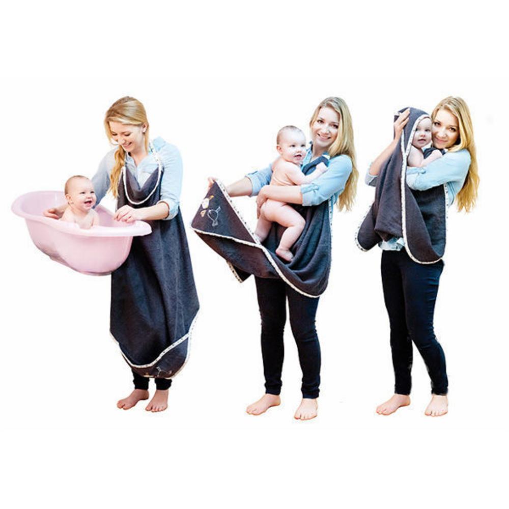BabyMatex Maxi Huppupyyhe 100*100cm - Valkoinen