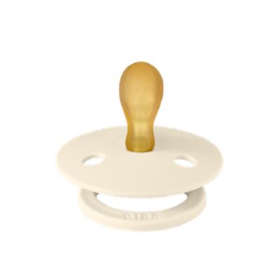 Bibs symmetrinen luonnonkumitutti 0-6m - Ivory