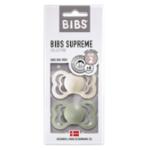 Bibs Supreme 2kpl Silikoni koko 2, Ivory/Sage