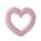 Bibs Baby Bitie Heart purulelu - Pink Plum