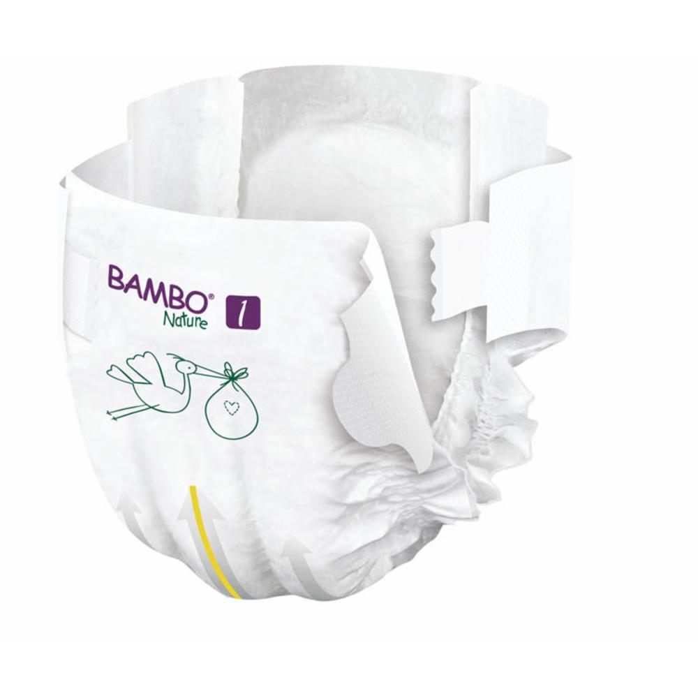 Bambo Nature 1 XS Teippivaippa 2-4Kg 22kpl