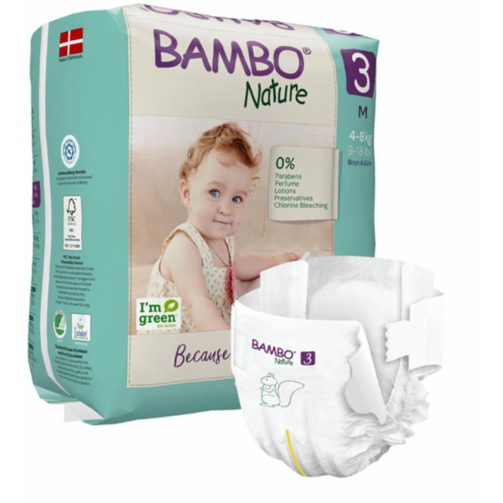 Bambo Nature 3 M Teippivaippa 4-8kg 28kpl