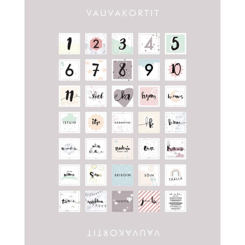 Oot niin ihana Vauvakortit