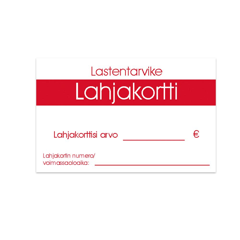 Lahjakortti