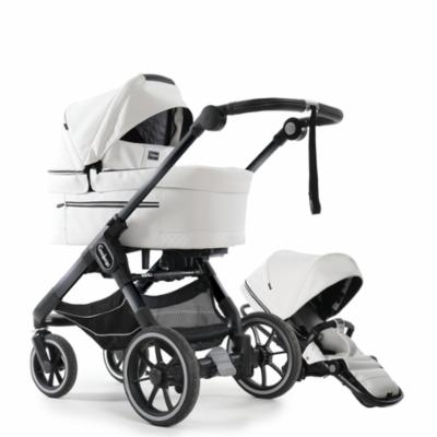 Emmaljunga NXT90 DeLuxe Polar White Yhdistelmävaunut
