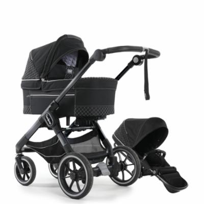 Emmaljunga NXT90 DeLuxe Crystal Black Yhdistelmävaunut